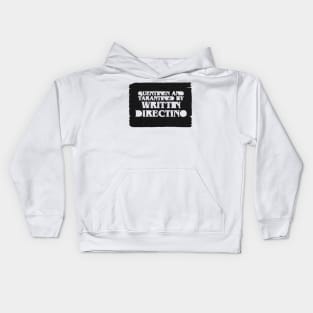 Quentin Tarantino Directino Kids Hoodie